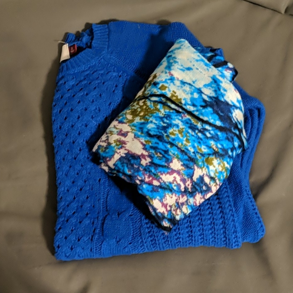 Sweater and Matching Scarf
